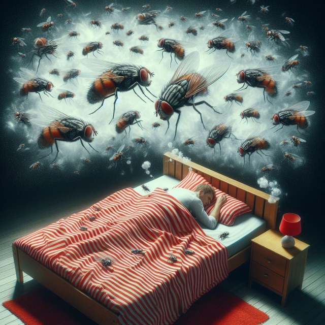 Que signifie rêver de mouches ?
